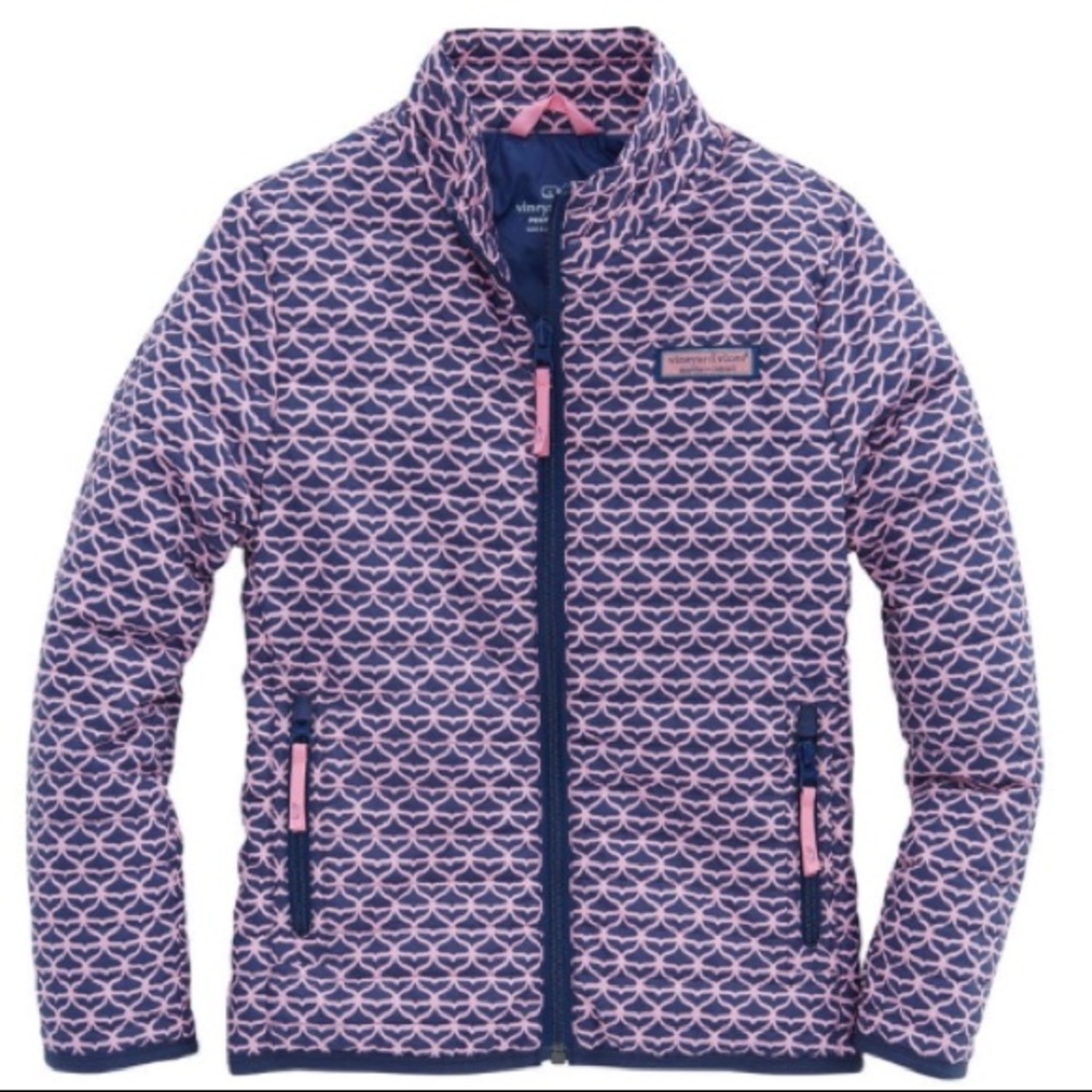 NWT Vineyard Vines Girls Whale Tail Jacket